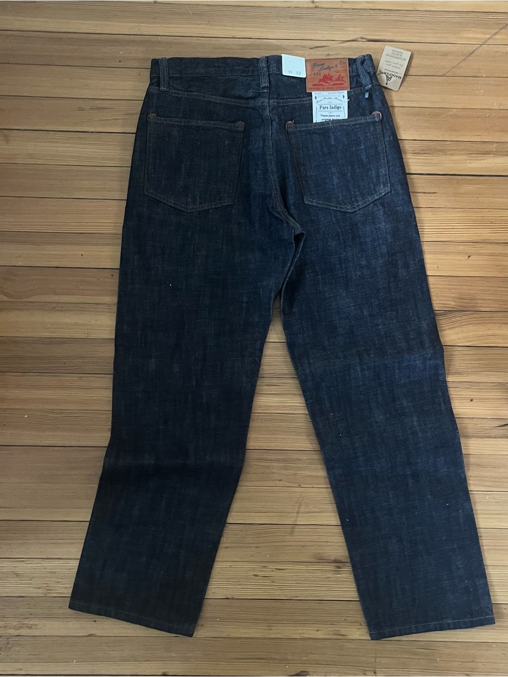 Men's Madepants Selvesge Indigo Straight-Leg Jeans - Classic Fit - Picture 4 of 8